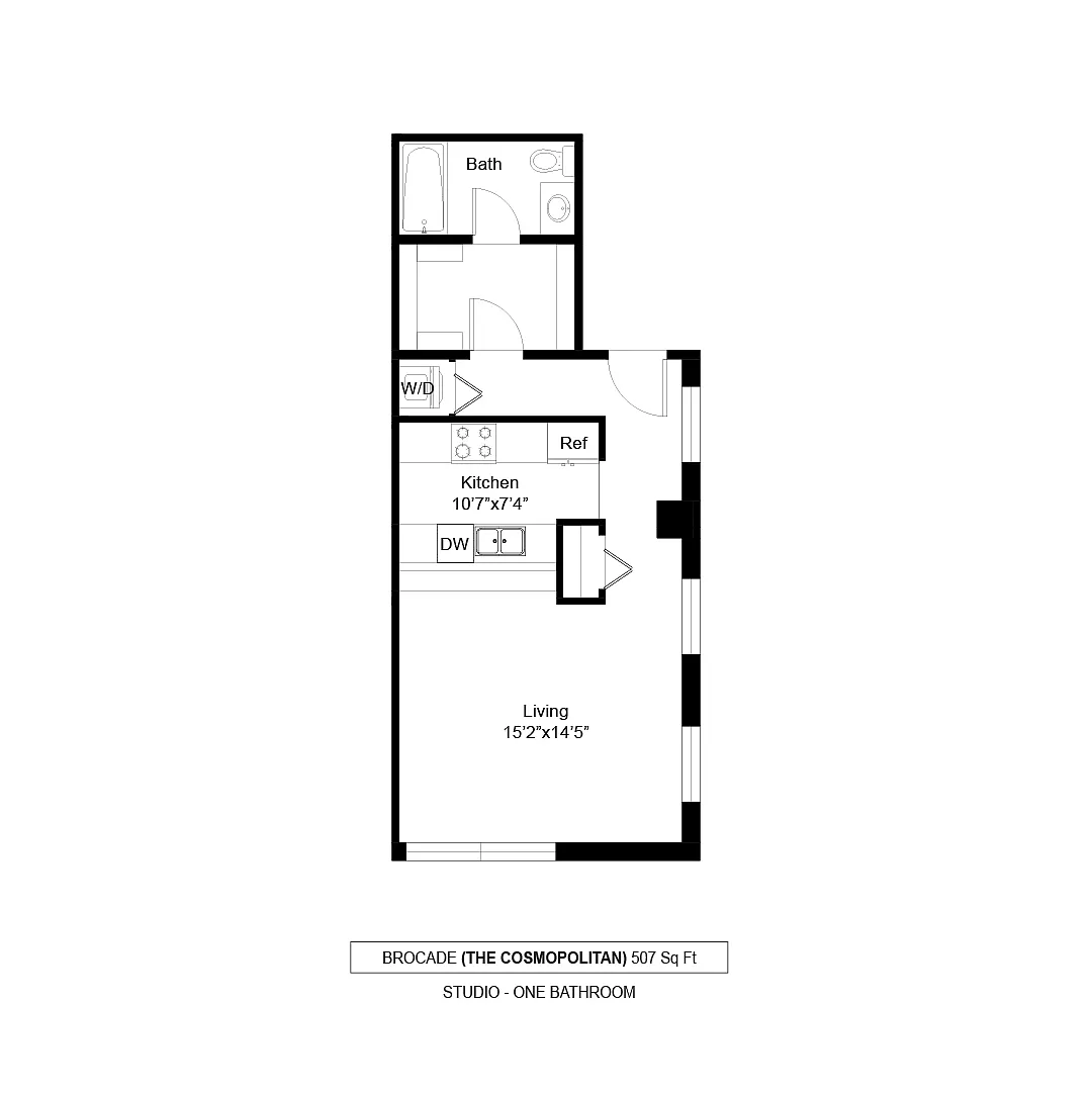 Floor plan Brocade