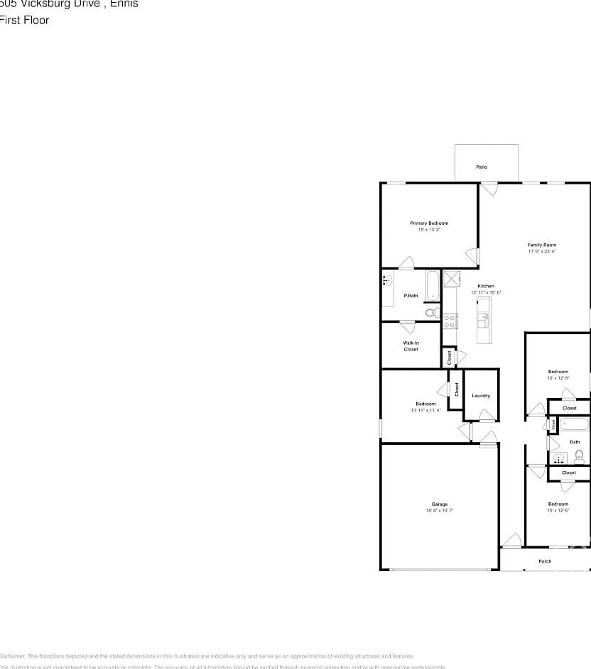505 Vicksburg Drive Ennis, TX 75119 — Photo 2