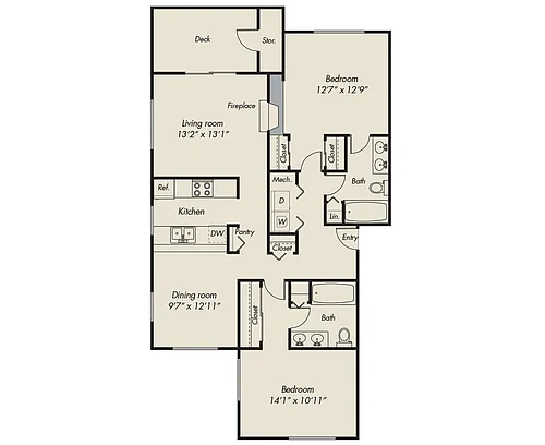 Floor plan 1084-R