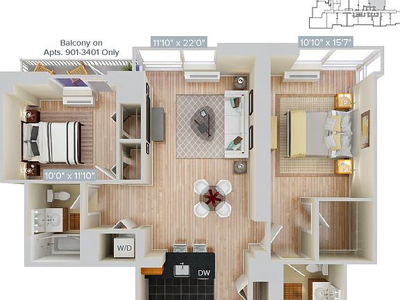 3rd image of 4-75 48th Ave #701