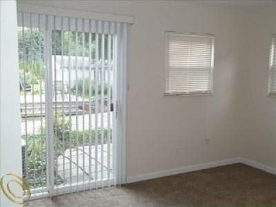 sliding walkout from family room to brand new patio.