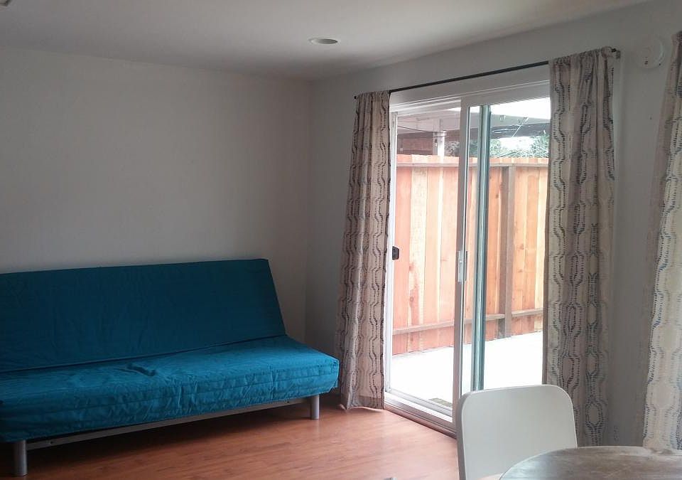 Entrance and living area