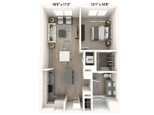 Floor plan A12