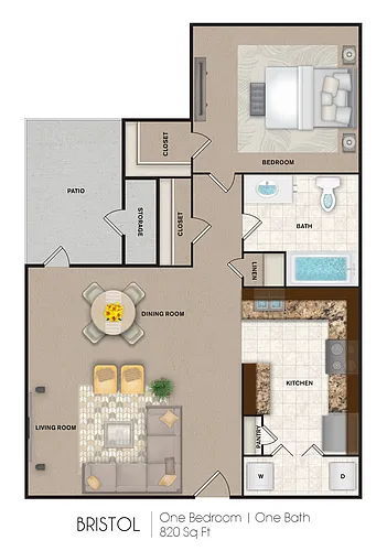 Floor plan Bristol