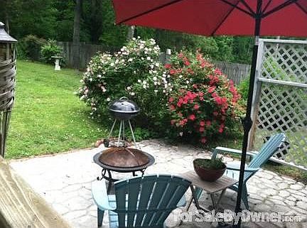 From Back-Porch, Overlooking the Patio
						:
						Fully fenced with a privacy fence and this is only a sliver of the huge backyard