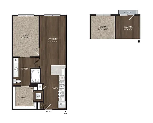 Floor plan A7 B