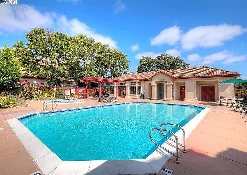 Clubhouse with pool and outdoor spa