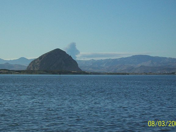 View of Morro Rock from home