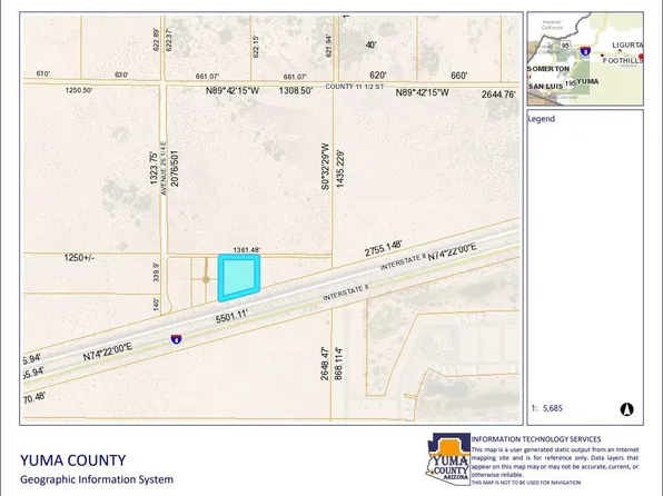 0 S Avenue 26 1/2 E, Wellton, AZ 85356