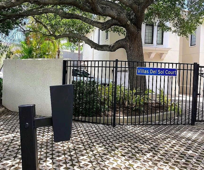 Front gate