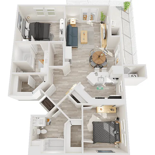 Floor plan 22F