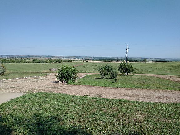 View from front of house