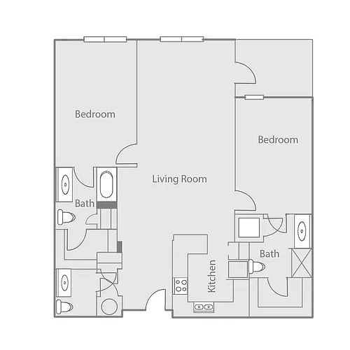 Floor plan B5A-B5B-B5C
