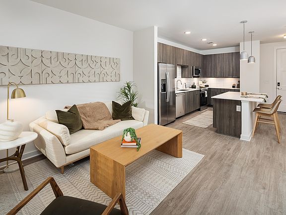 Experience modern comfort in this chic apartment designed for stylish living.