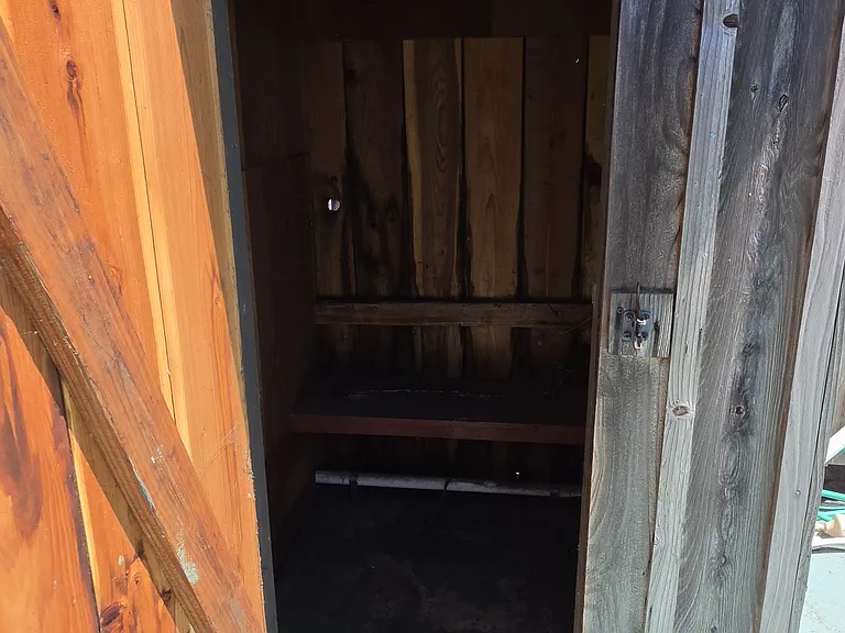 Changing Rooms outside
