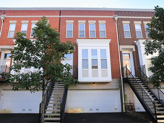 Front of Townhome/Private Driveway