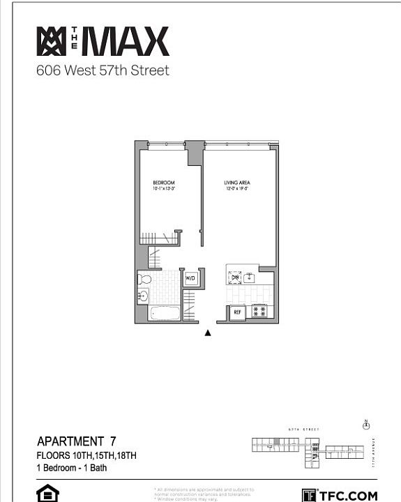 1st image of 606 W 57th St APT 1807