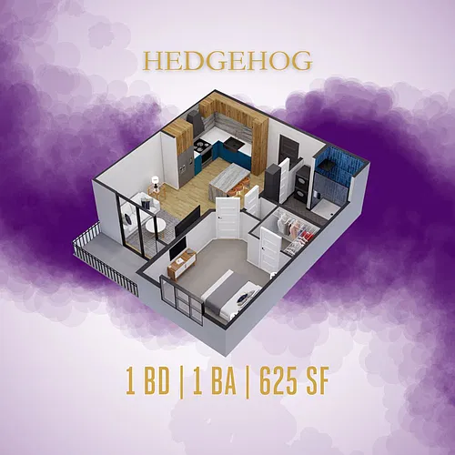 Floor plan Hedgehog