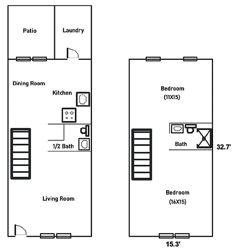 Floor plan 311 Fleming Road