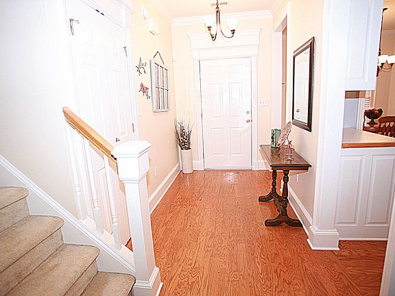 Bright Hardwood Entry