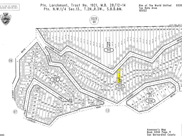 30018 Lignum Vitae Dr #64, Cedar Glen, CA 92321