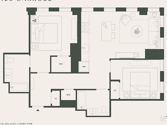 2nd image of 420 Carroll St #W605