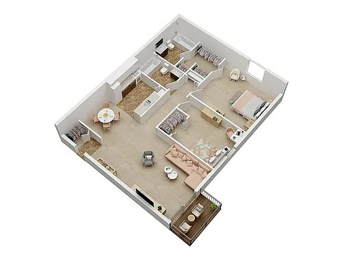 Floor plan The Donahue