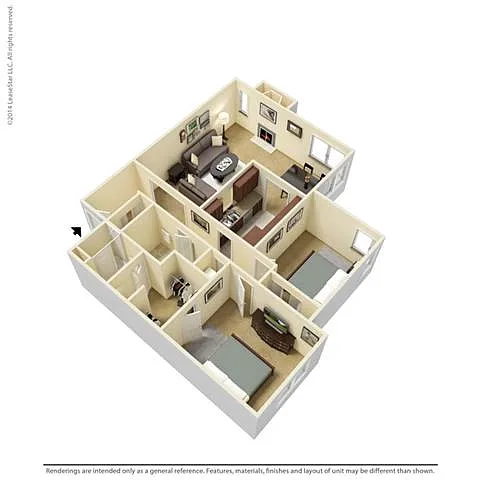Floor plan B6 Renovated