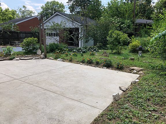 Backyard patio