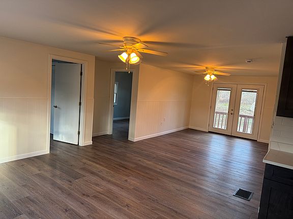 Open dining / living room space
