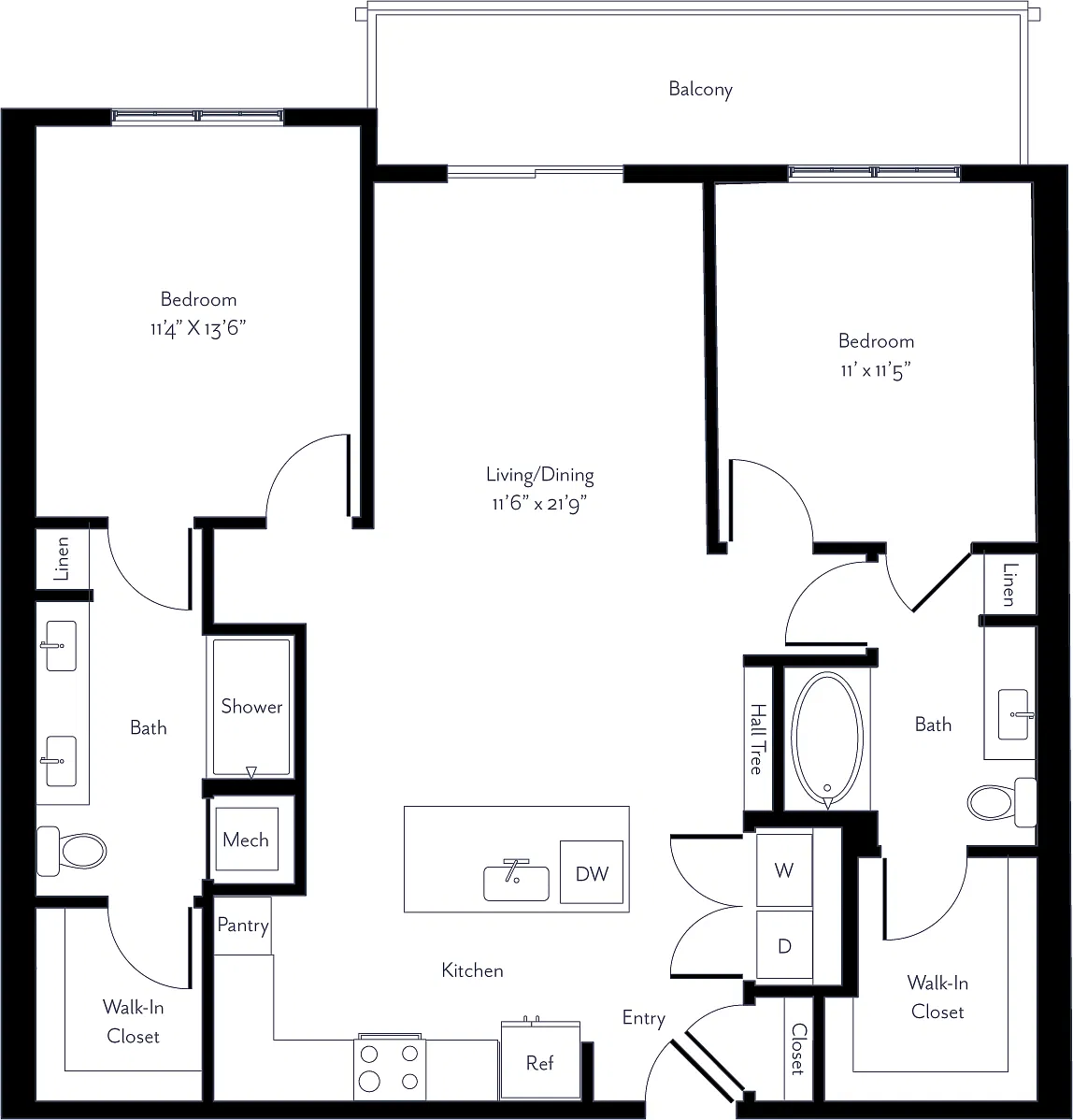 Floor plan Mojito