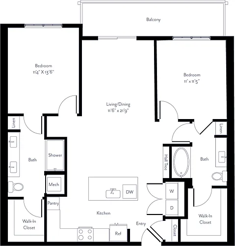 Floor plan Mojito