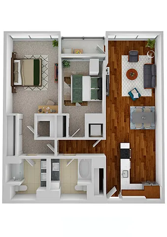 Floor plan B1