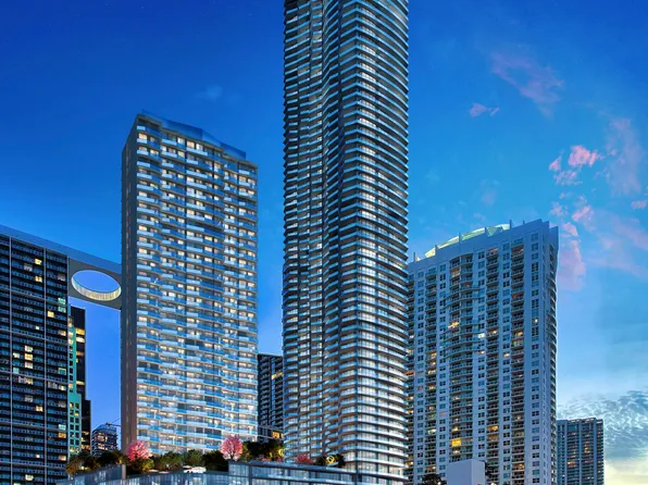 Residence 12, Studio, 2512 Plan, Viceroy Brickell The Residences Miami