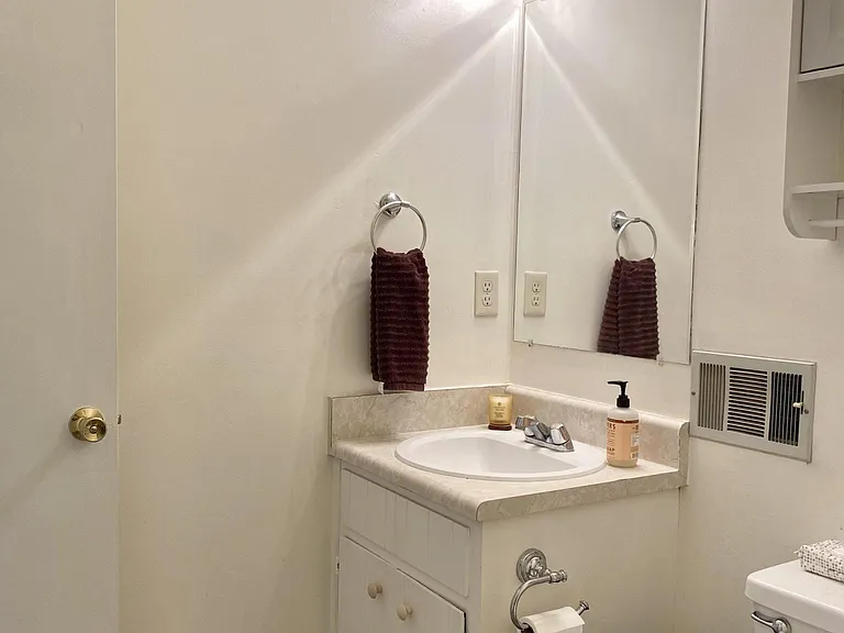 Bathroom #2; upstairs.
