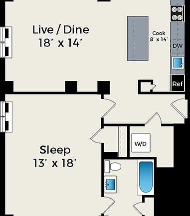 2nd image of 327 W Fullerton Pkwy #301