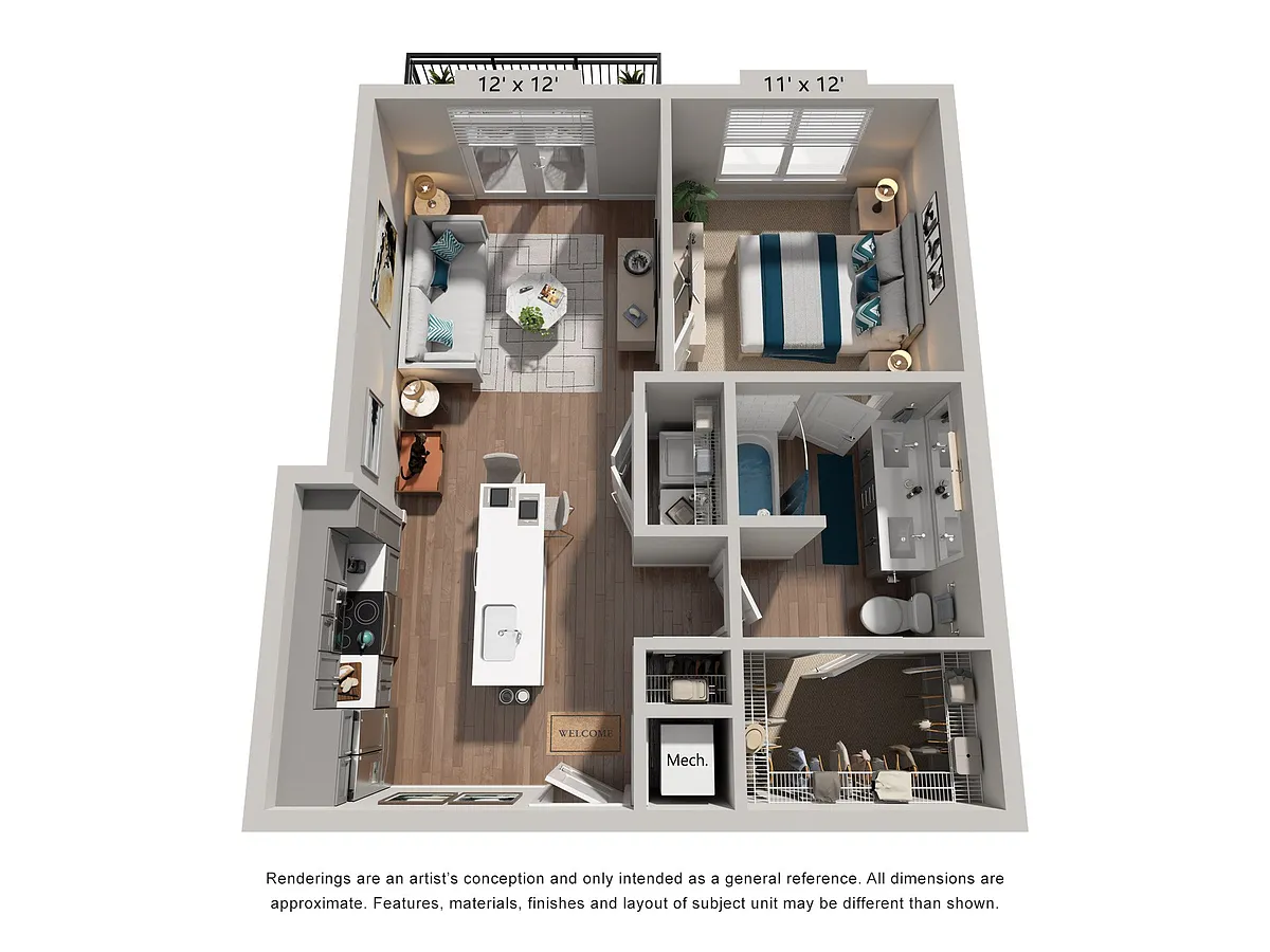 Floor plan Coolidge