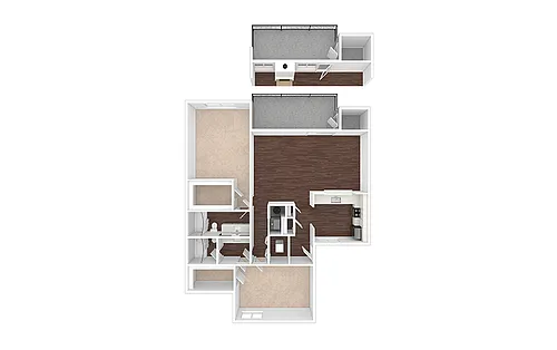 Floor plan Smyrna - Renovated