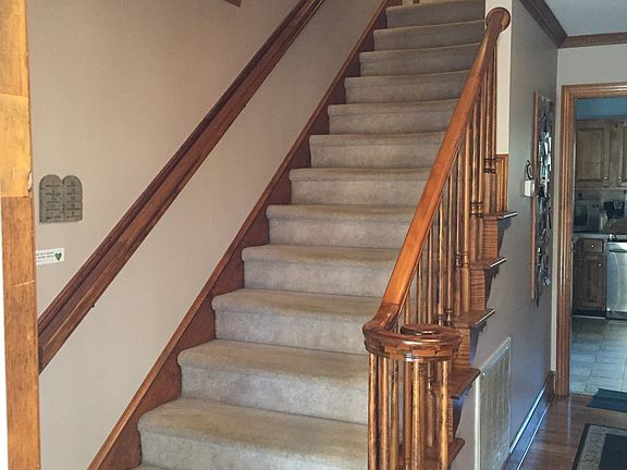 Foyer view of the stairs