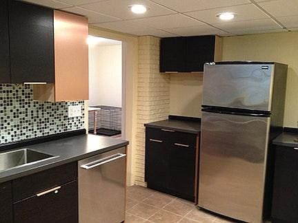 Kitchen cabinets and appliances