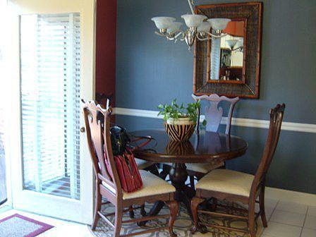 Guests and family can chat with you from your dining area!