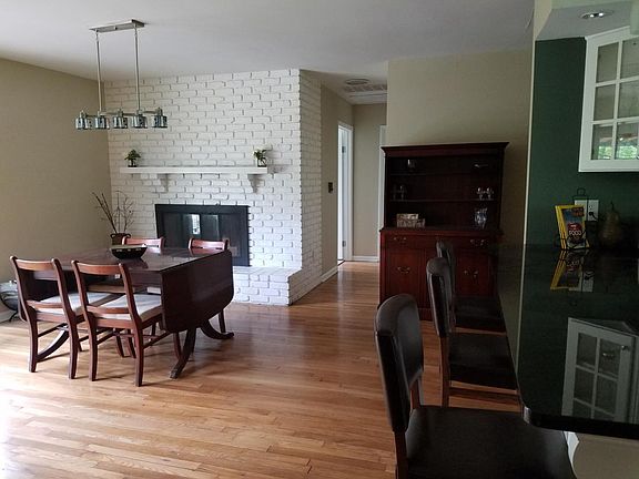 Lots of light, hardwood floors & fireplace