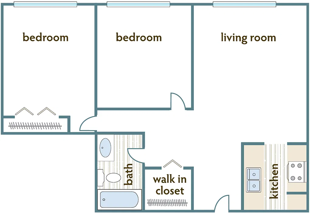 Floor plan Montview