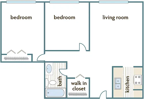 Floor plan Montview