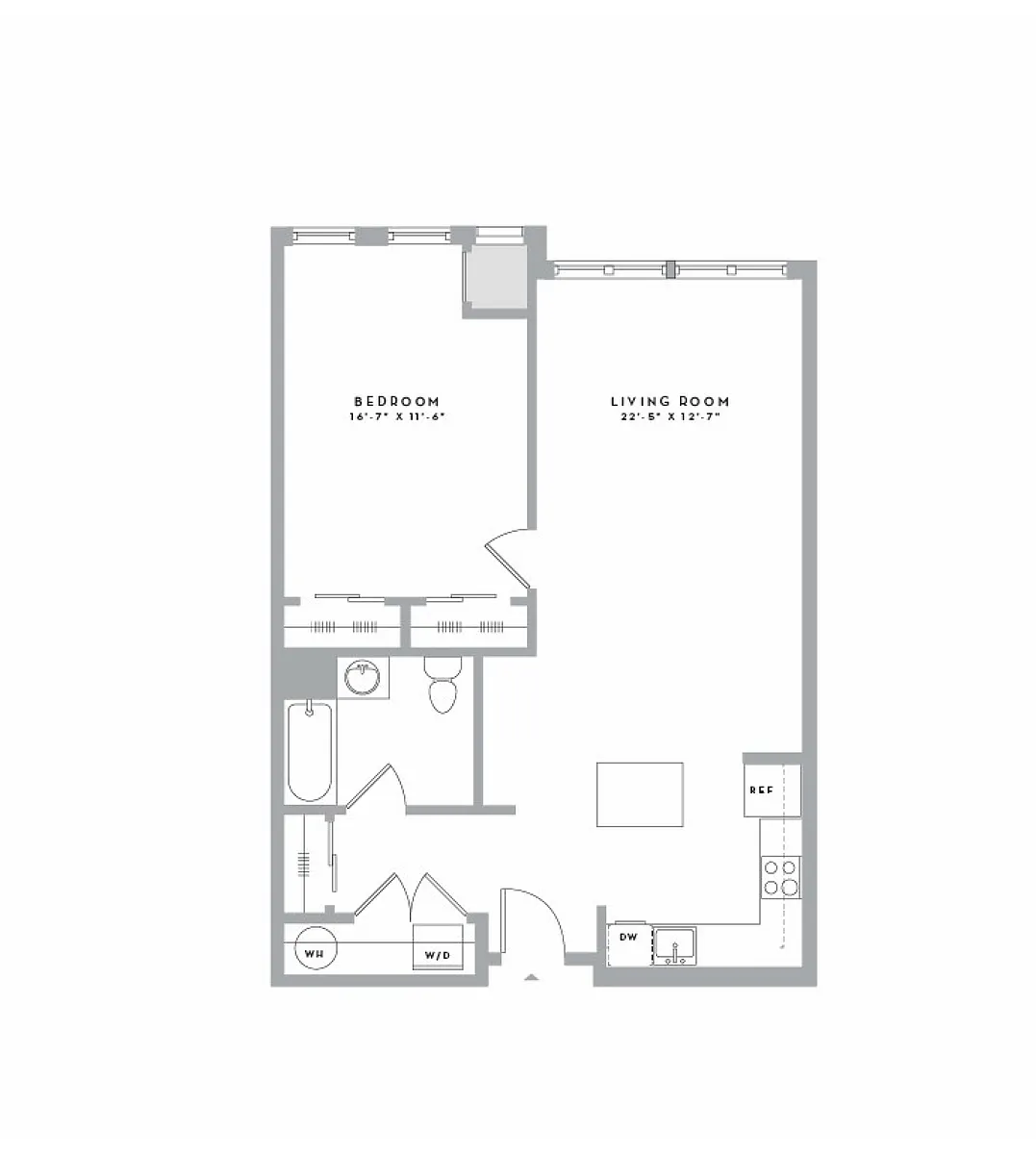 Floor plan A1B4