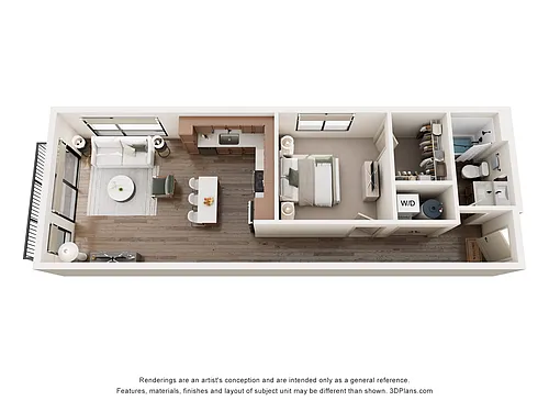 Floor plan 1C - The Switch