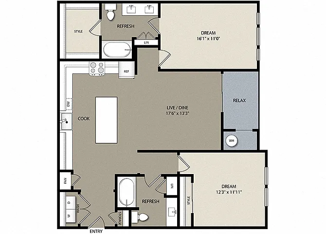 Floor plan B4