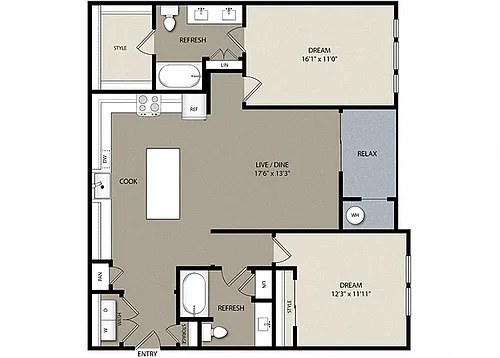 Floor plan B4