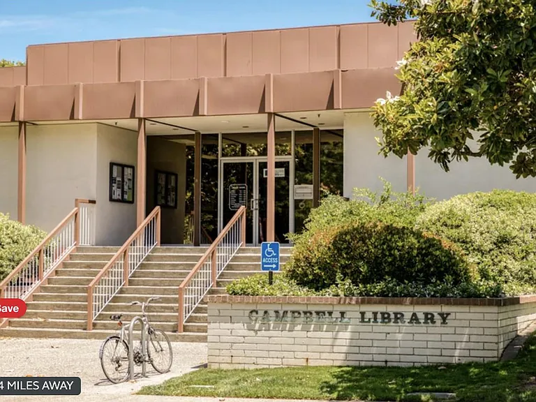 Campbell Public Library (Across the Street)