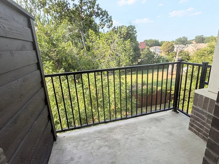 2nd Floor Private Balcony